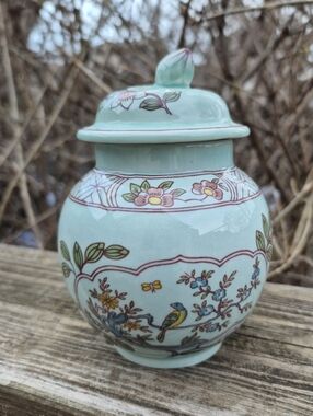Vintage Adams Calyx Ware Ginger Jar